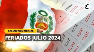 Calendario de feriados 2024 en Perú: Conoce los festivos de Julio y próximos días no laborables del año