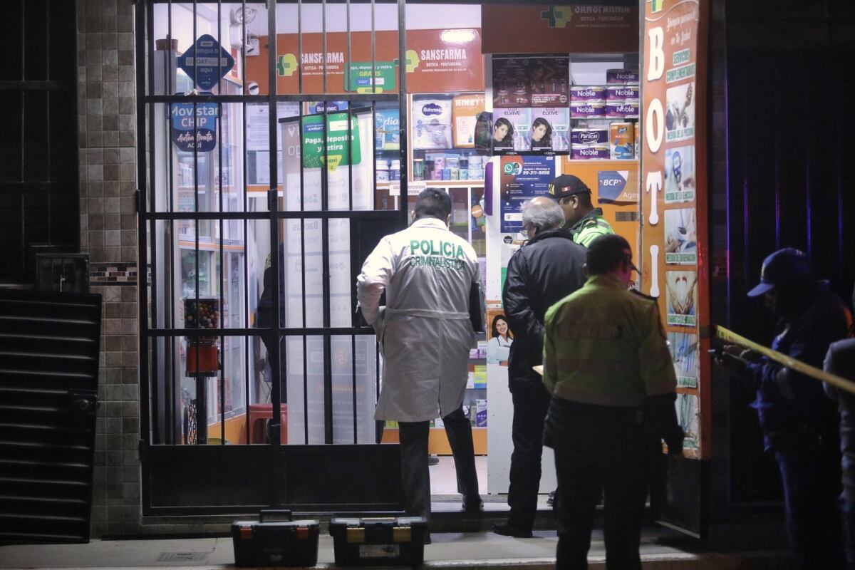El dueño de una botica ubicada en el distrito de San Martín de Porres, fue asesinado en el día de su cumpleaños. (Fotos: Joel Alonzo/ @photo.gec)