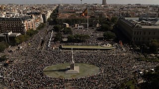 España: miles protestaron por sentencia que liberó a terrorista del ETA [FOTOS]
