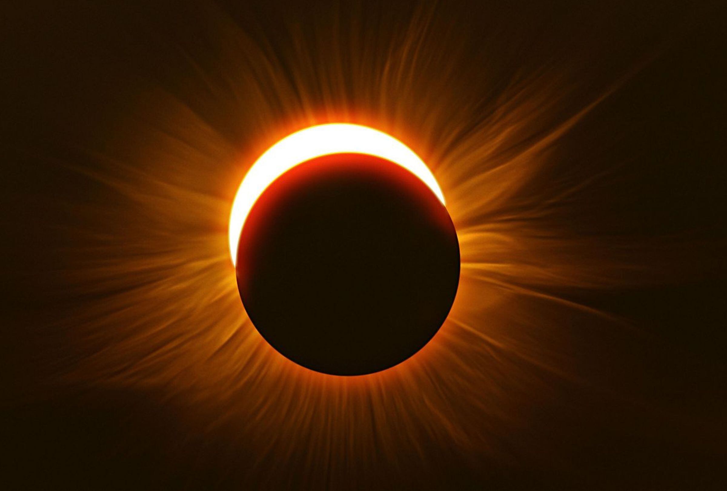 El 29 de marzo un eclipse solar parcial ocurre cuando la luna se interpone entre La Tierra y el Sol, pero su alineación no es perfecta. Conoce la trayectoria de este fenómeno. (Foto: AFP)