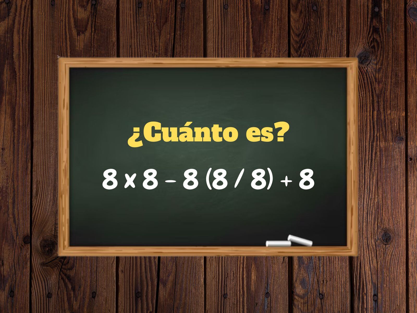 Reto matemático: Tu razonamiento será importante durante tu participación. (Creación: Mag)