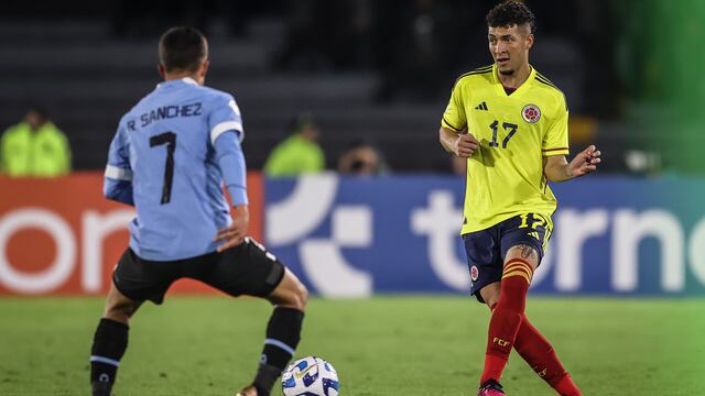 Colombia perdió contra Uruguay en el inicio del hexagonal final sub 20