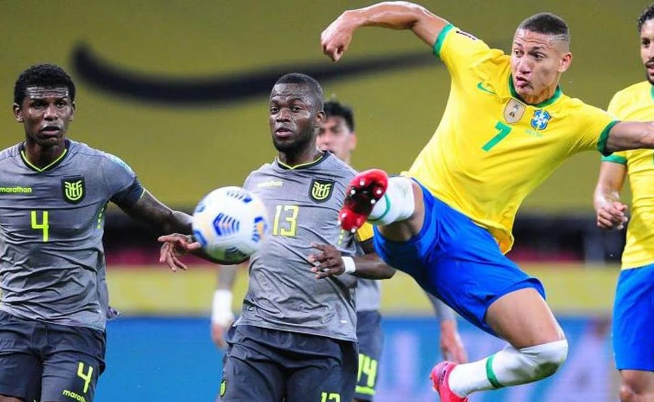 Brasil vs. Ecuador se verán las caras este viernes 6 de septiembre por la fecha 7 de las Eliminatorias Sudamericanas.