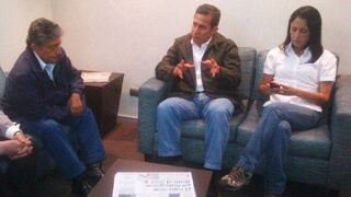 Ollanta Humala llegó a Arequipa para inspeccionar zonas afectadas por lluvias