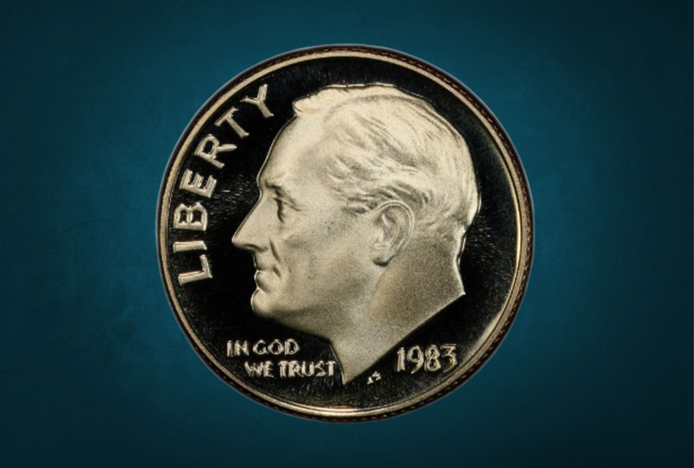 La One Dime de Roosvelet del año 1983 tiene una particularidad que la lleva a ser codiciada por amantes del mundo numismático (Foto: PCGS)