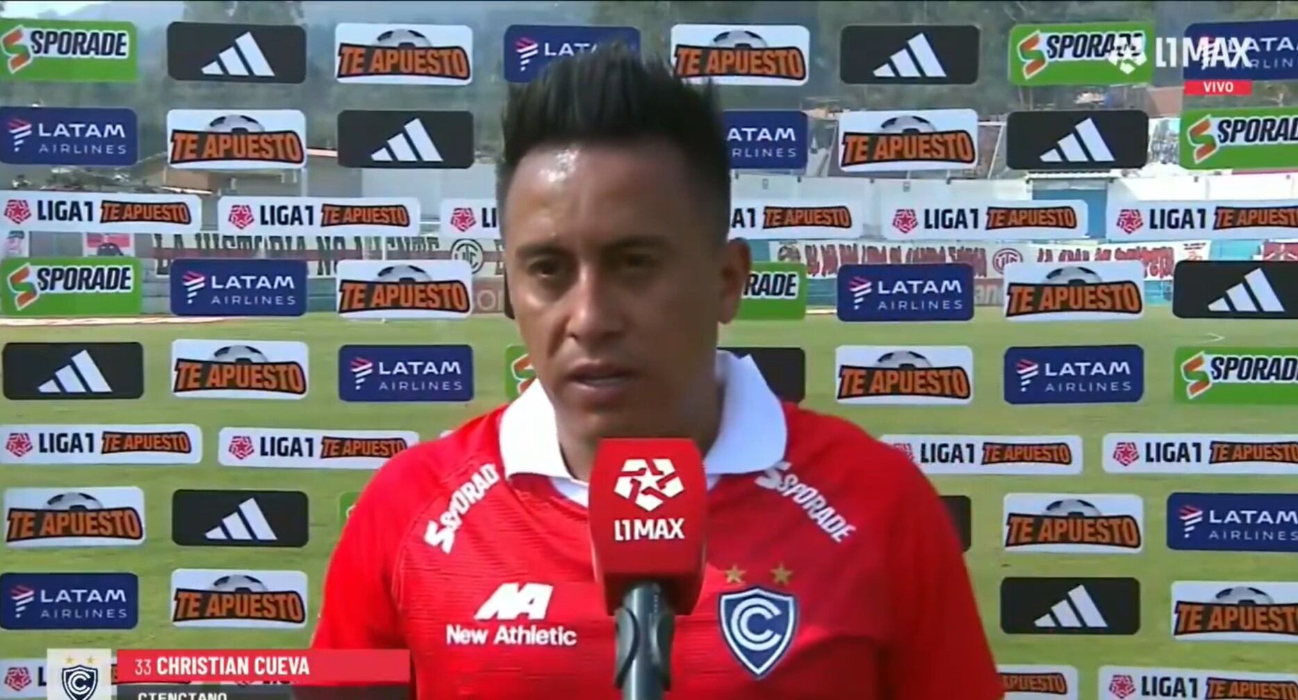 Aladino debutó en la victoria de Cienciano ante UTC por la jornada 10 del Torneo Clausura de la Liga 1 Te Apuesto.