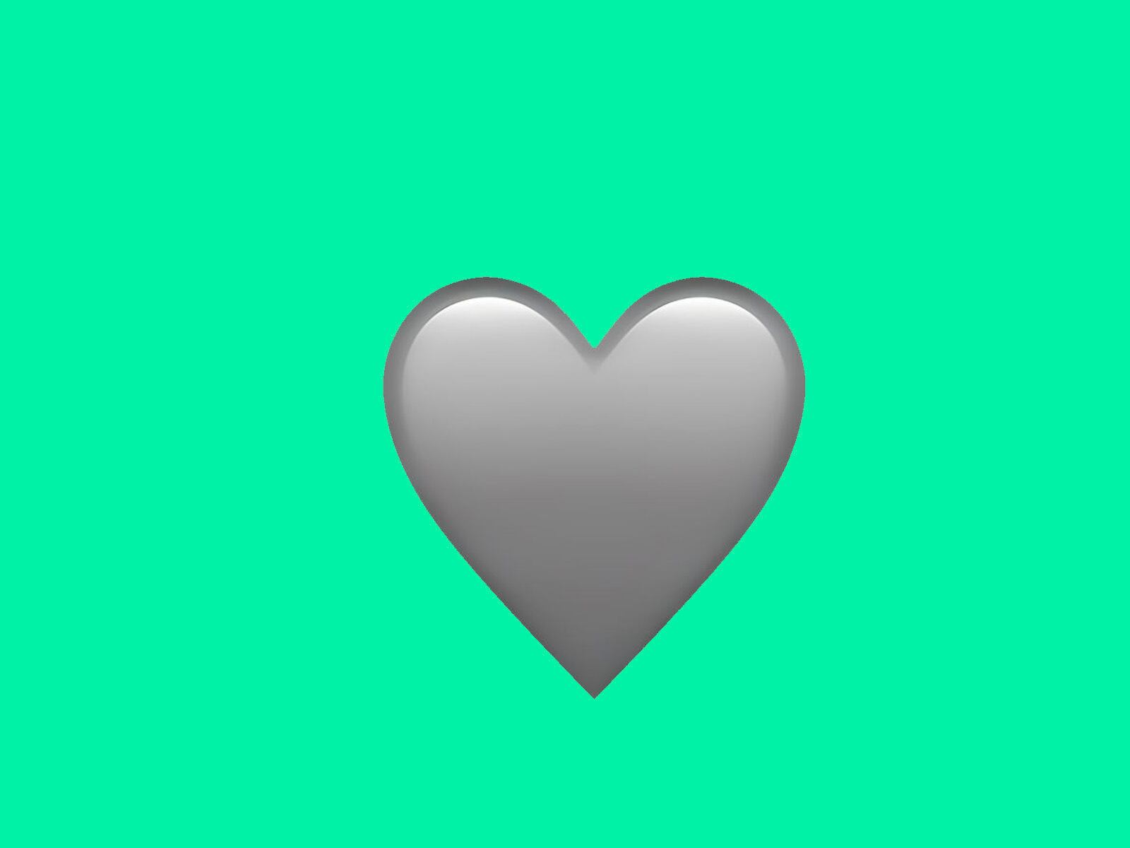 WHATSAPP | Conoce qué es lo que realmente significa el famoso corazón gris en WhastApp. Aquí te lo explicamos. (Foto: Emojipedia)