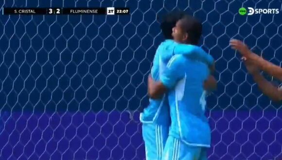 Sporting Cristal vence momentáneamente 3-2 a Fluminense por la semifinal de la Copa Mitad del Mundo Sub 18.