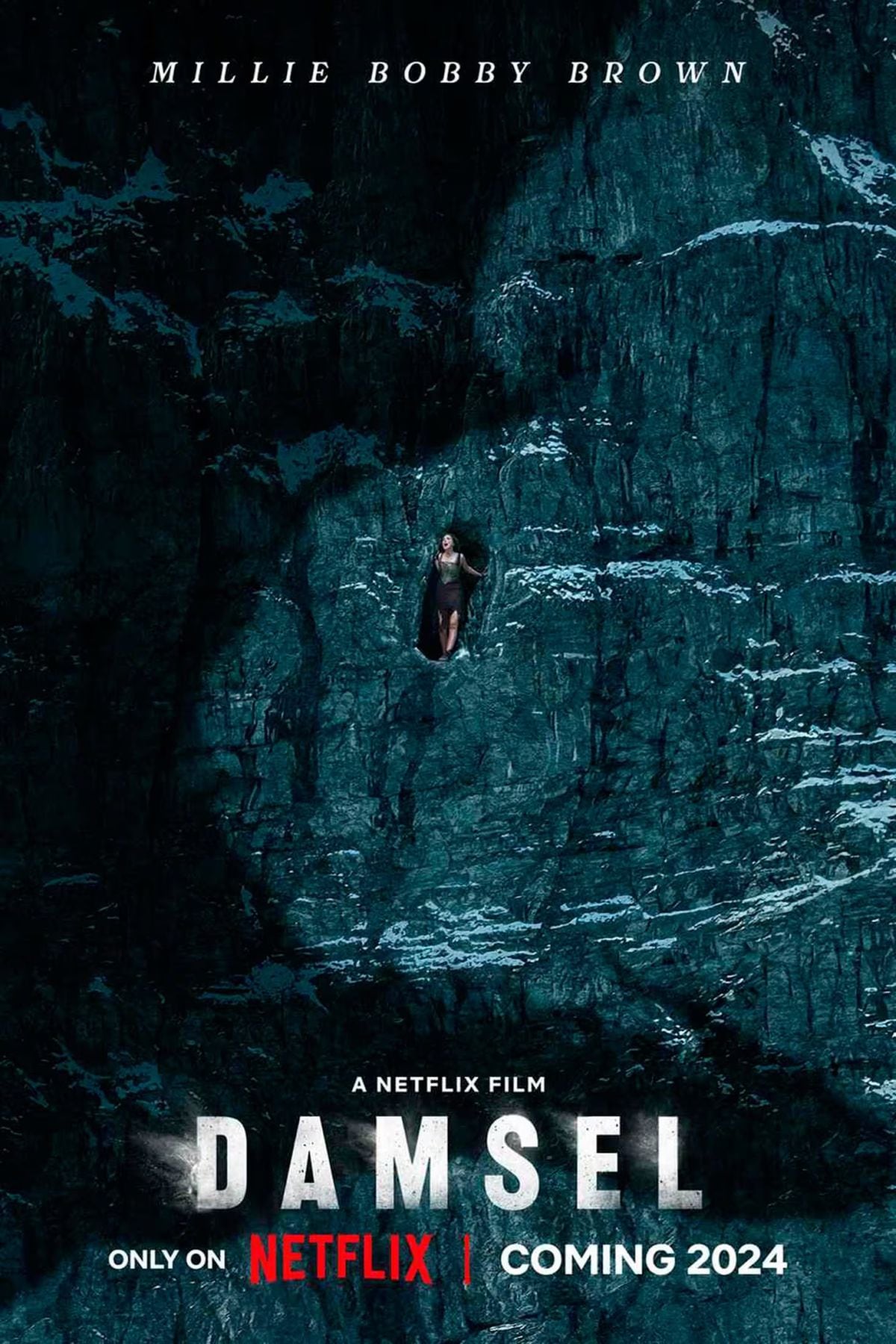 Afiche oficial de la película "Damisela" (Foto: Netflix)