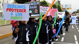 Callao: escolares marcharon en contra del trabajo infantil | FOTOS