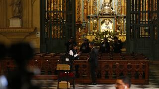 Fiestas Patrias: UDEX y Dircote inspeccionan Catedral de Lima previo al Te Deum | FOTOS