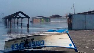 Indeci reporta el cierre de 81 puertos del litoral peruano por oleajes