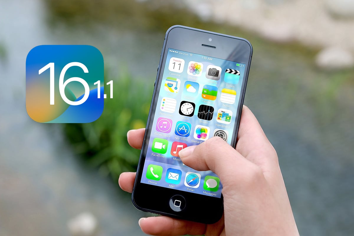 Entérate qué problemas solucionará iOS 16.1.1. (Foto: Pixabay / composición Mag)