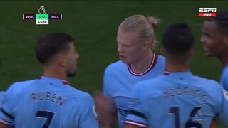 Gol de Haaland con Manchester City: anotó ante Wolves y llega 11 tantos en Premier | VIDEO