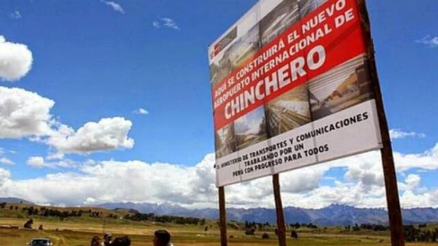 Chinchero: MTC planea transferir S/33,2 mlls. al Ejército para remoción de tierras