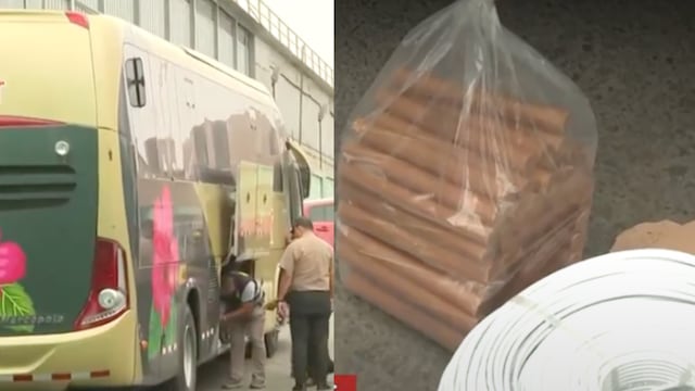 Intervienen bus interprovincial por llevar 300 cartuchos de dinamita | VIDEO