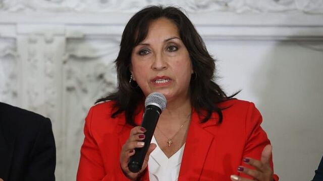 Dina Boluarte tras protestas: “Corresponde al Ejecutivo, junto al Congreso, escuchar las demandas expresadas”