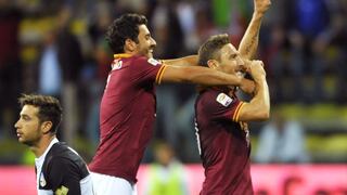 Francesco Totti anotó y la Roma alcanzó en la punta al Nápoles