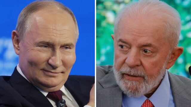 Lula dice a Putin que defiende inclusión de Rusia en reuniones de paz en Ucrania