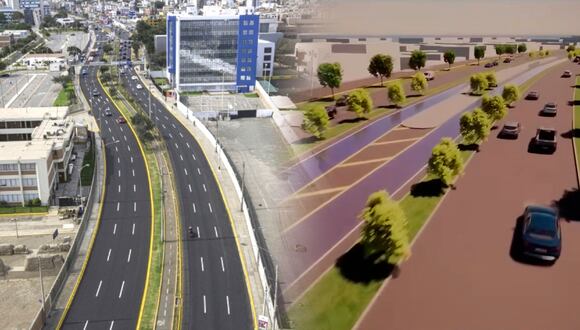 Cómo sería la nueva Vía Expresa Norte que uniría a San Miguel y Comas | Composición: Andina / Municipalidad de Lima