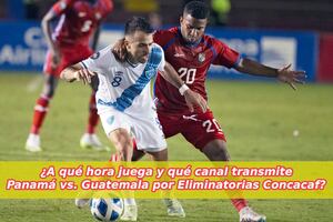 ¿A qué hora juega y qué canal transmite Panamá vs. Guatemala por Eliminatorias Concacaf 2026 en USA?