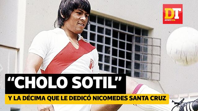 Cholo Sotil y la preciosa décima que Nicomedes Santa Cruz le dedicó, tras romperla en Barcelona