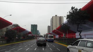Fiestas Patrias: avenida Brasil queda lista para la Parada Militar [FOTOS]
