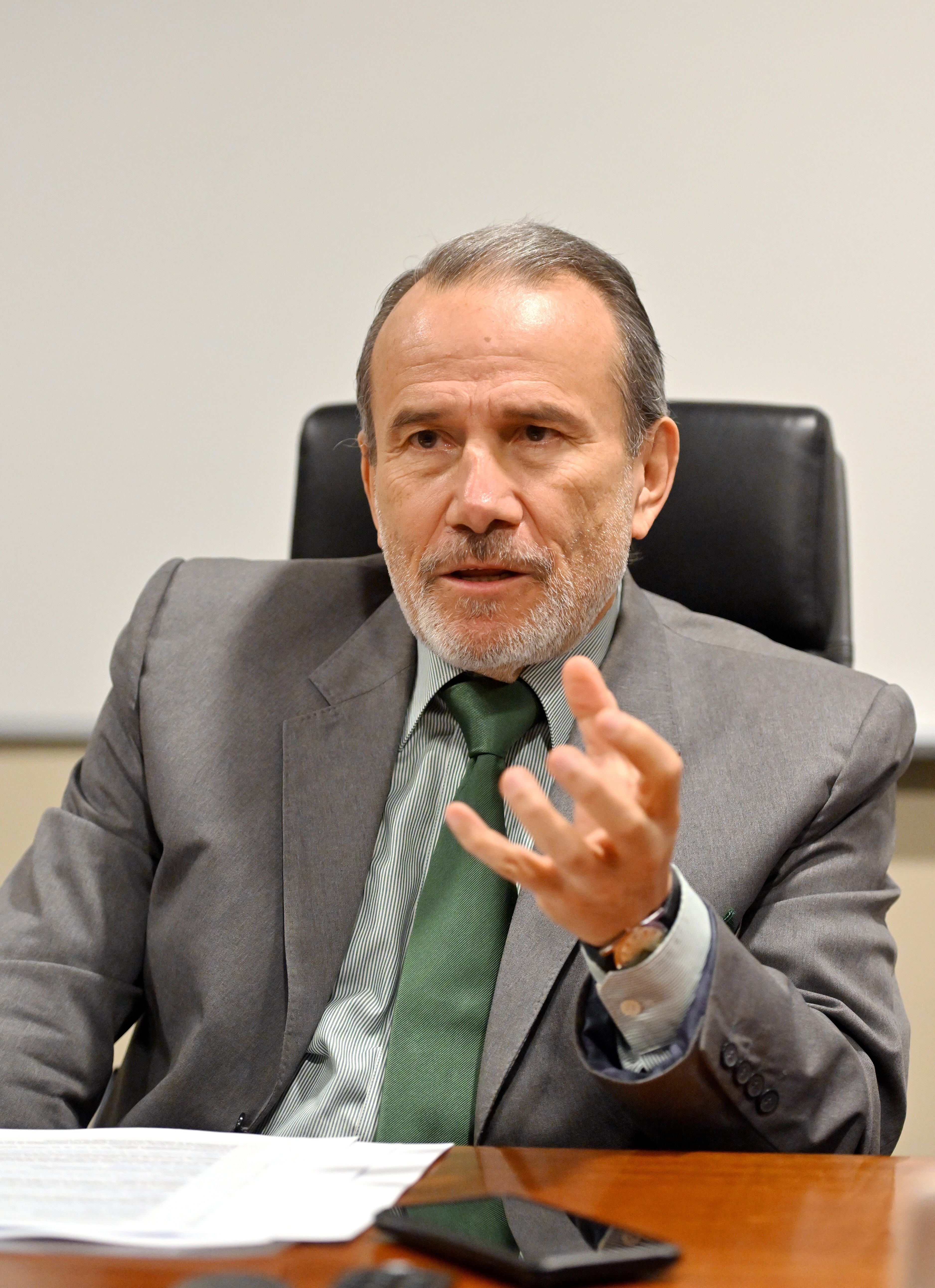 Elmer Schialer asumió el cargo de secretario general del MRE a inicios del 2023. Previamente, fue embajador en Alemania desde el 2017. Foto: MRE