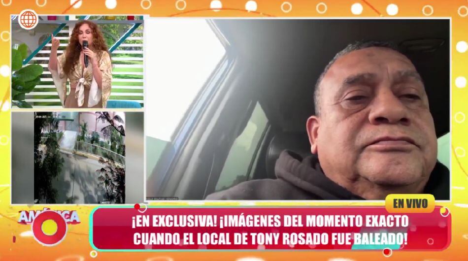 Tony Rosado reveló que su familia estaba en su local en Piura durante el atentado. (Foto: Captura de video)