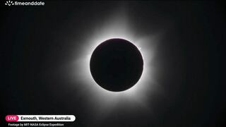 Eclipse solar híbrido 2023: las mejores fotos del evento astronómico