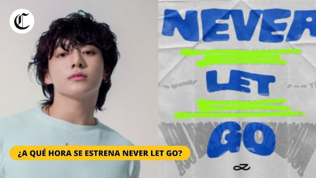 Jungkook de BTS estrenó su nuevo single, “Never Let Go”