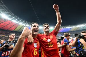 España, categórico campeón de la Eurocopa, aunque sufrió al final: lo que no se vio desde las gradas del estadio Olímpico de Berlín
