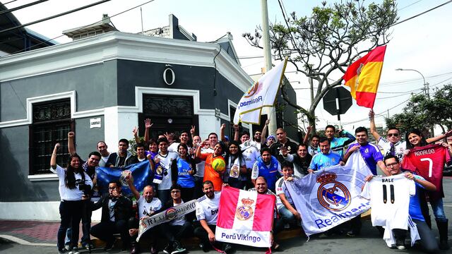 Así celebran la Champions League los hinchas peruanos del Madrid y la Juventus