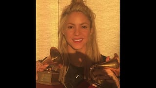 Facebook: así agradeció Shakira sus dos premios Grammy Latino