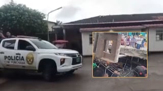 Iquitos: Director y docente detenidos tras la muerte de estudiante aplastado por una pared