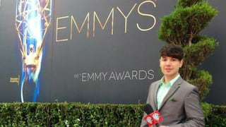 Bruno Pinasco ya está en la alfombra roja de los Emmy