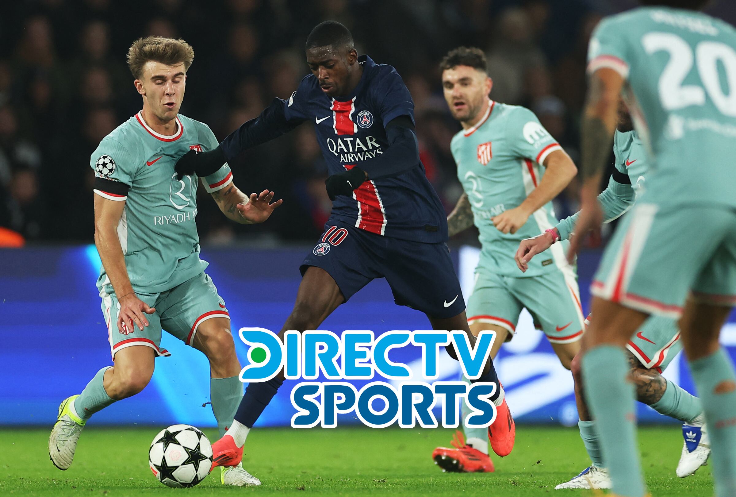 Cobertura oficial de DIRECTV Sports para ver el partido Atlético Madrid vs. París Saint-Germain este domingo 15 de junio desde el SoFi Stadium de Inglewood, California (Foto: AFP)