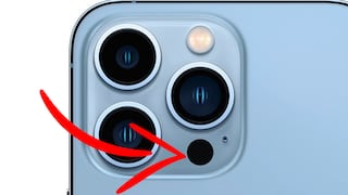 Qué es el extraño agujero que se encuentra al lado de las cámaras de iPhone