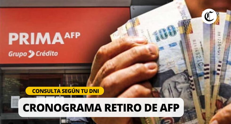 Fechas para retirar tu AFP hoy: consulta con tu DNI qué día te corresponde | Foto: Composición EC