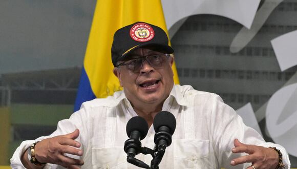 El presidente colombiano Gustavo Petro. (Foto de JOAQUIN SARMIENTO / AFP)