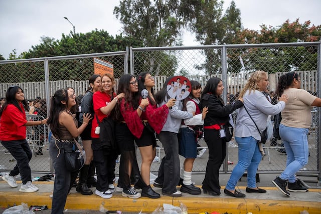 Fans de Enhypen en el Perú. (Foto: Joel Alonzo/ GEC)