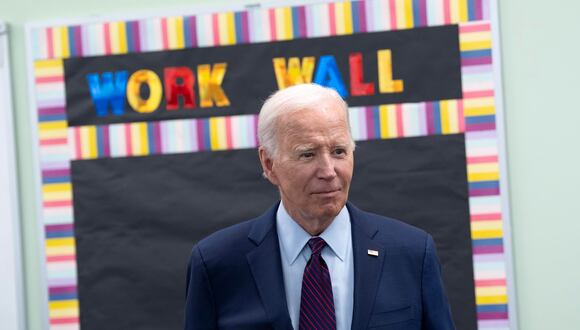 El Presidente de los Estados Unidos, Joe Biden. | Foto: EFE/EPA/CHRIS KLEPONIS