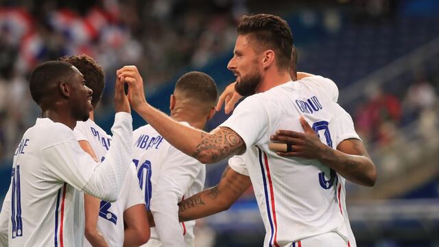 Francia vapuleó 3-0 a Bulgaria en un amistoso y quedó listo para la Eurocopa [RESUMEN y GOLES]