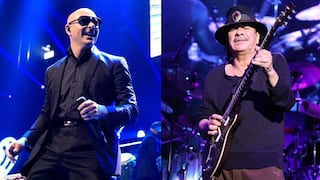 Pitbull y Santana actuarán juntos en gala de los Grammy Latino