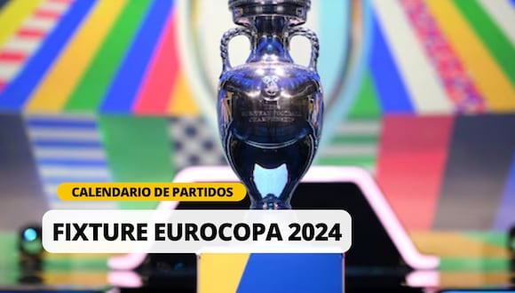 Fixture completo de la Eurocopa 2024: Fechas de partidos, grupos, horarios y más | Foto: UEFA/ Composición EC
