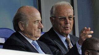 Beckenbauer y Joseph Blatter unidos de nuevo: "No hay rencor"