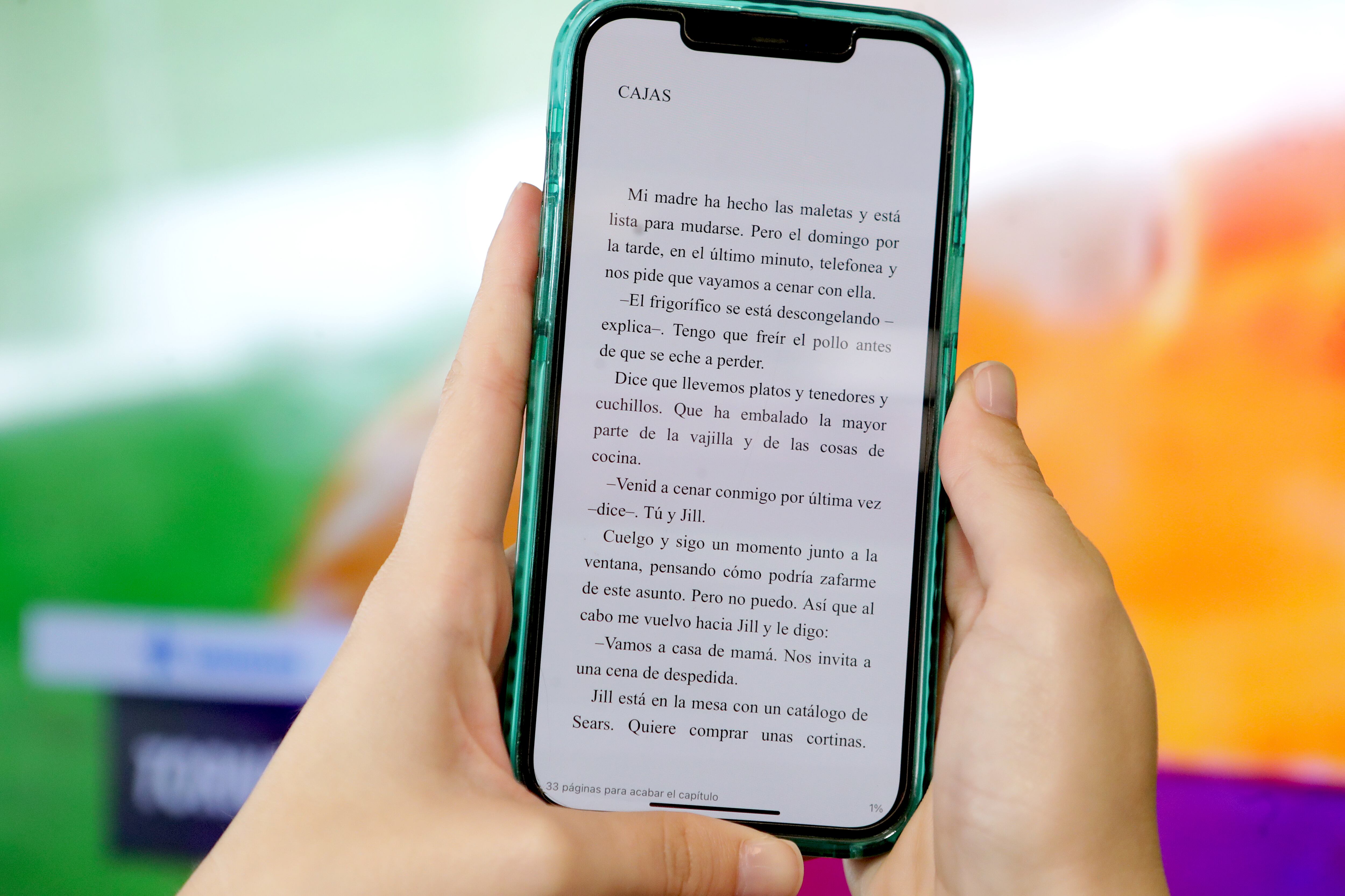 Una vez descargados los libros en el celular u otro dispositivo, no se necesita acceso a internet. (Foto: Alessandro Currarino)