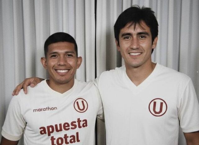 Edison Flores y Percy Rojas.