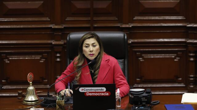 Lady Camones exhorta a las bancadas de oposición a elegir solo a un candidato para la Presidencia del Congreso