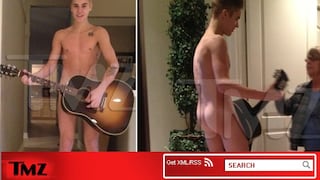 Justin Bieber se desnudó para una broma y fotos se hicieron públicas